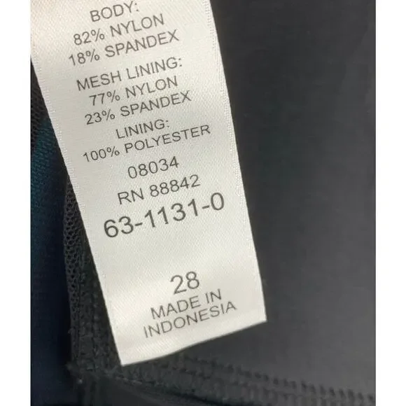 NEW Swim 365 x Swimsuits for All Plus Sz 28 Blue Crisscross Swim Dress Swimsuit - Picture 7 of 8